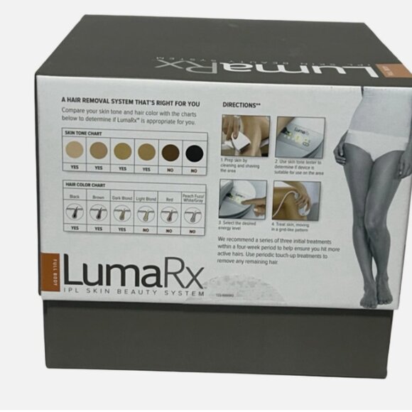 LumaRx Pro IPL Skin Beauty System Hair Removal Device New Sealed - Picture 6 of 12